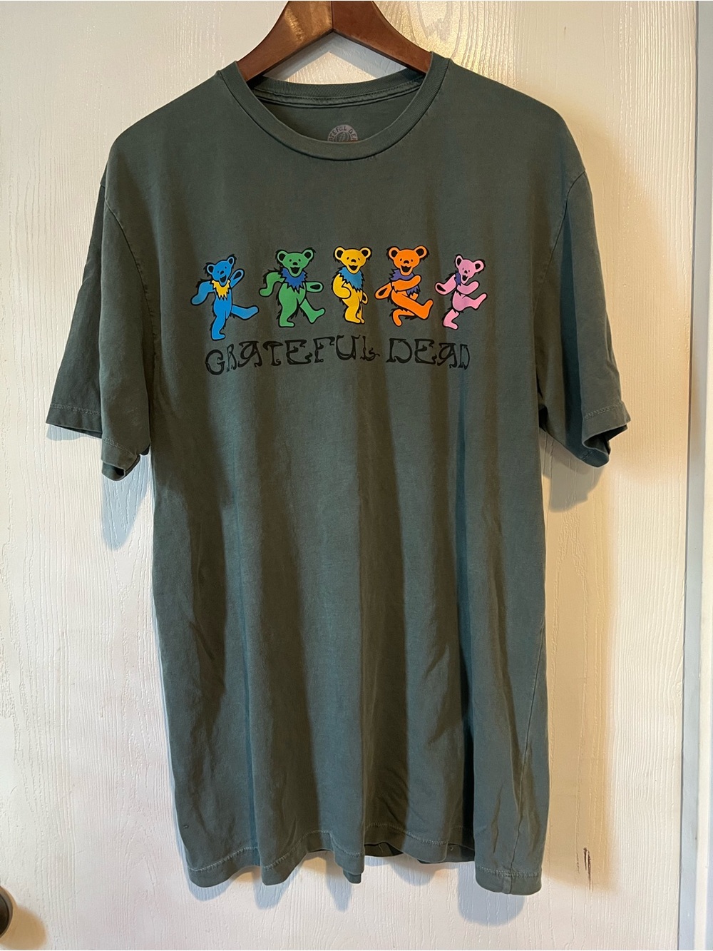 Grateful Dead Dancing Bears T-Shirt Life Clothing Co. Adult Sz Large